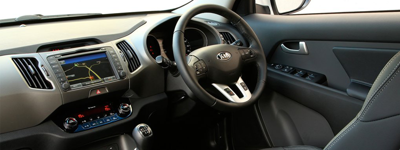 kia sportage interior
